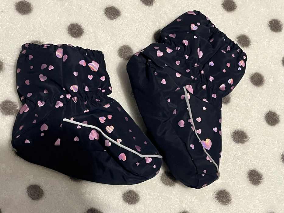 Buciki zimowe niechodki dla niemowlaka