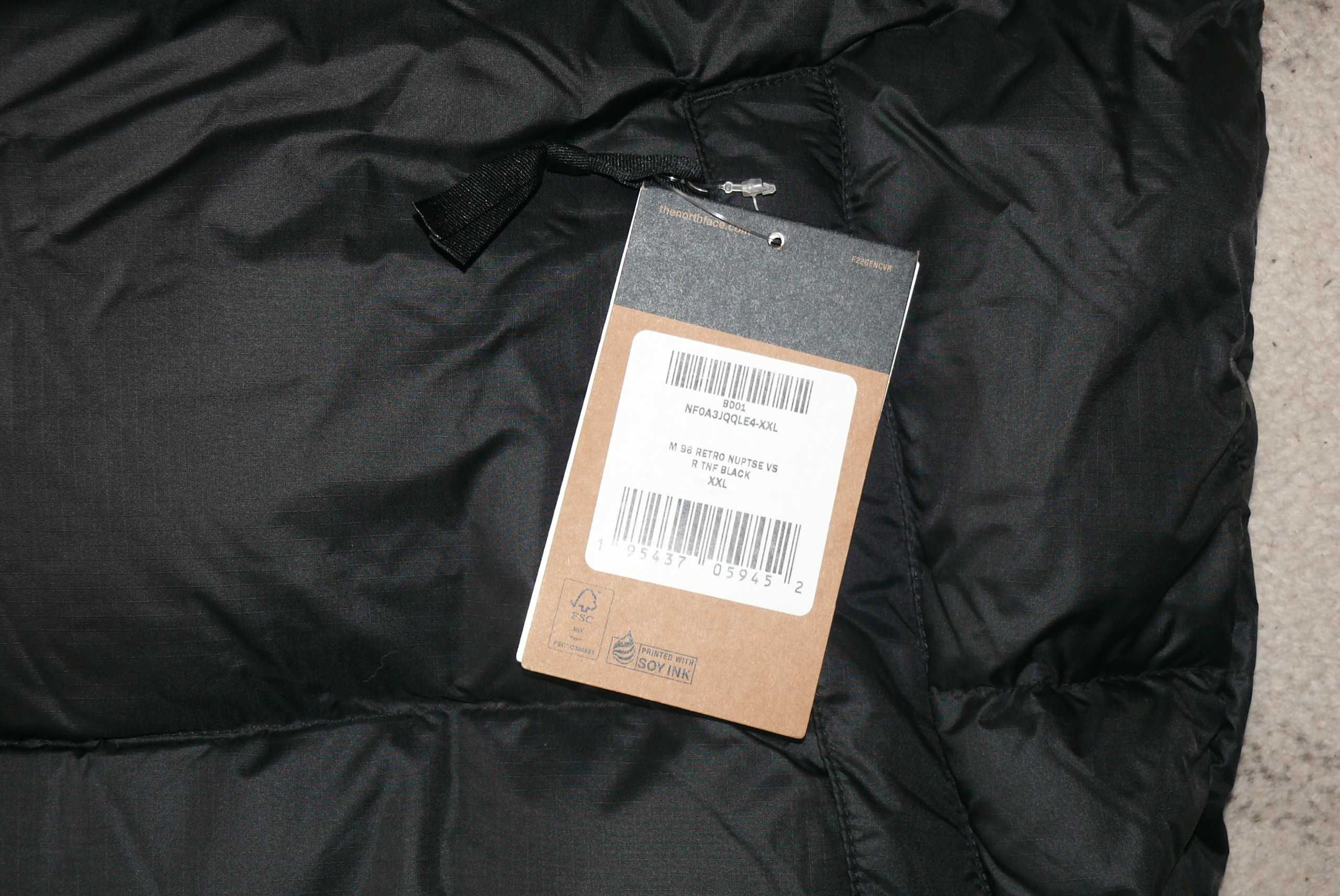Oryginalny bezrękawnik kamizelka The North Face 1996 RETRO Nuptse  XXL
