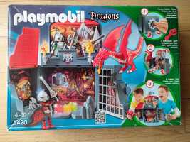 Playmobil 5420 zestaw ze skarbcem i smokiem