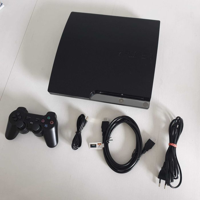 PS3 500gb CFW Playstation 3 dla dzieci konsola zestaw 5 4 gry