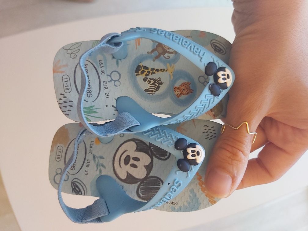 Havaianas Bebé Tamanho 20 NOVAS