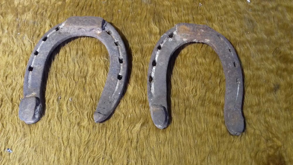 2 Bardzo stare podkowy