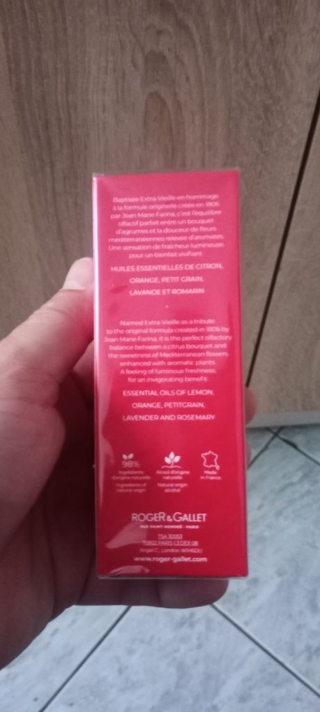 Woda Kolońska Roger£Gallet 100 ml