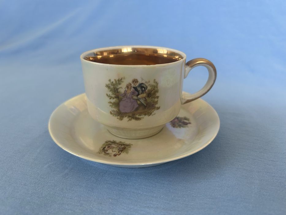 Porcelana Ćmielów filiżanka Telimena Miłość Wiedeńska