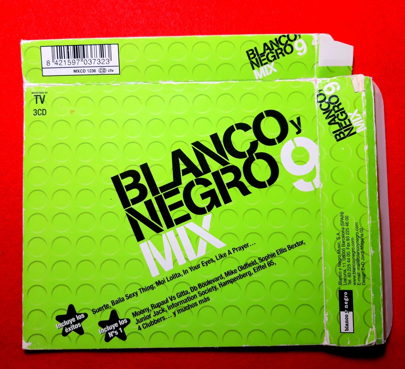 Blanco Y Negro Mix 9 (3xCD, 2002)