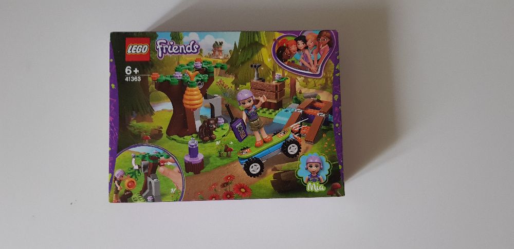 Nowe LEGO Friends 41363 Leśna przygoda Mii