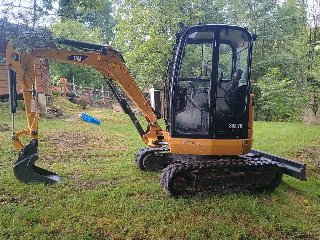 Cat 302.7 D minikoparka bobcat jcb 8030 zamiana