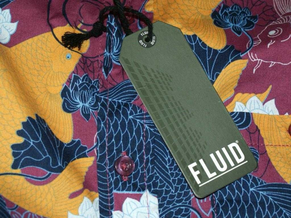 Fluid ryby fish alt hawajska koszula męska miejska XS