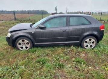 Części audi a3 8p 1.6 mpi zderzak drzwi klapa silnik kolor lz7l