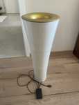 Lampa vintage Ikea Fackla biała