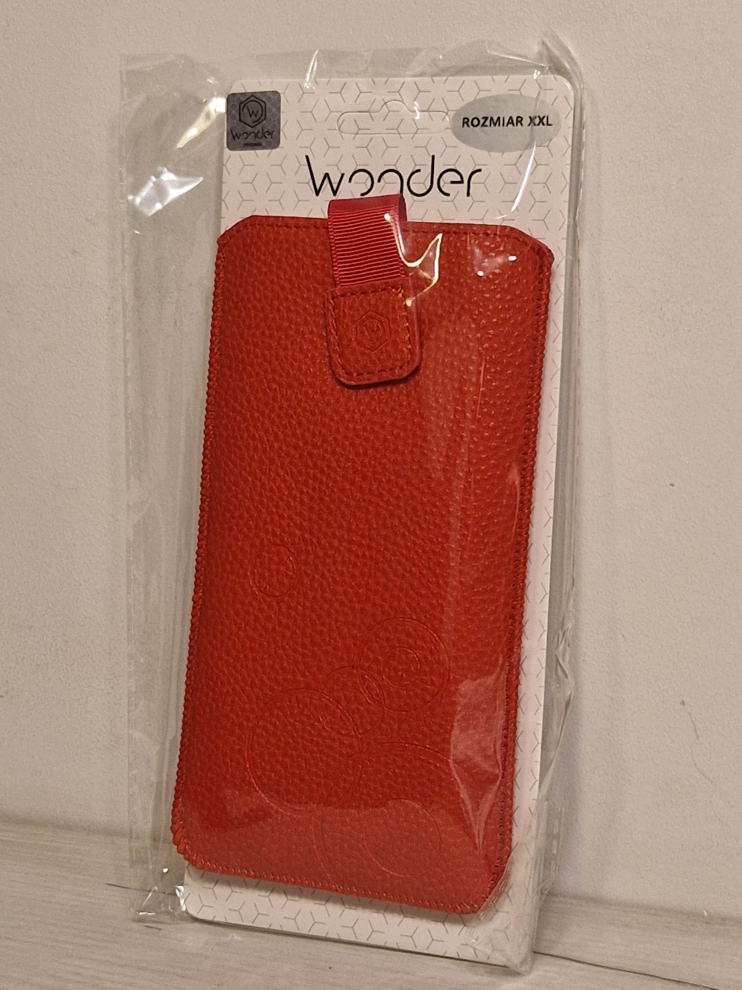 Kieszonka WONDER Deko (ROZMIAR XXL) do Samsung S22 Ultra Czerwona