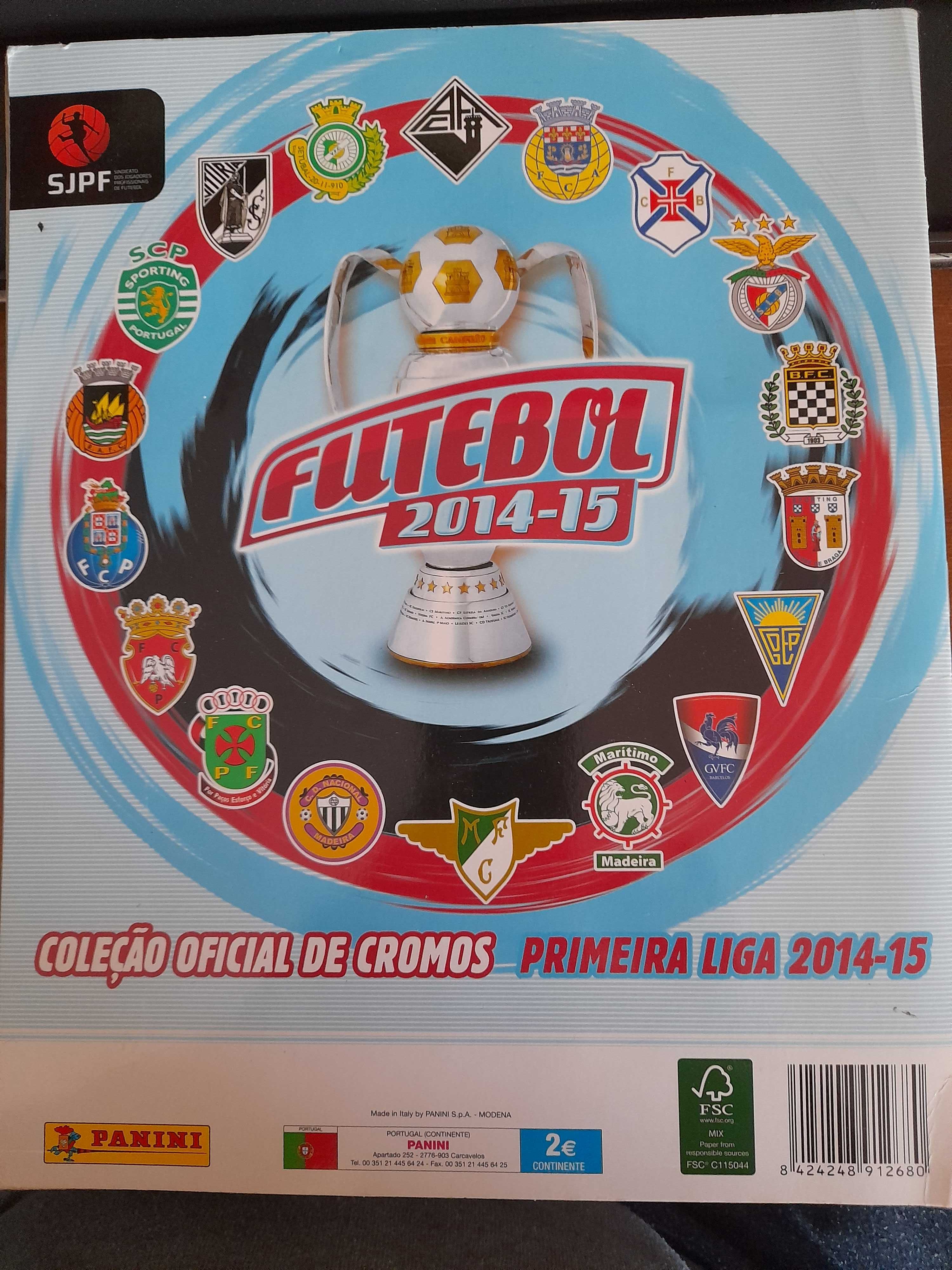 Coleções Panini  1º Liga 2014/2015 Portugal