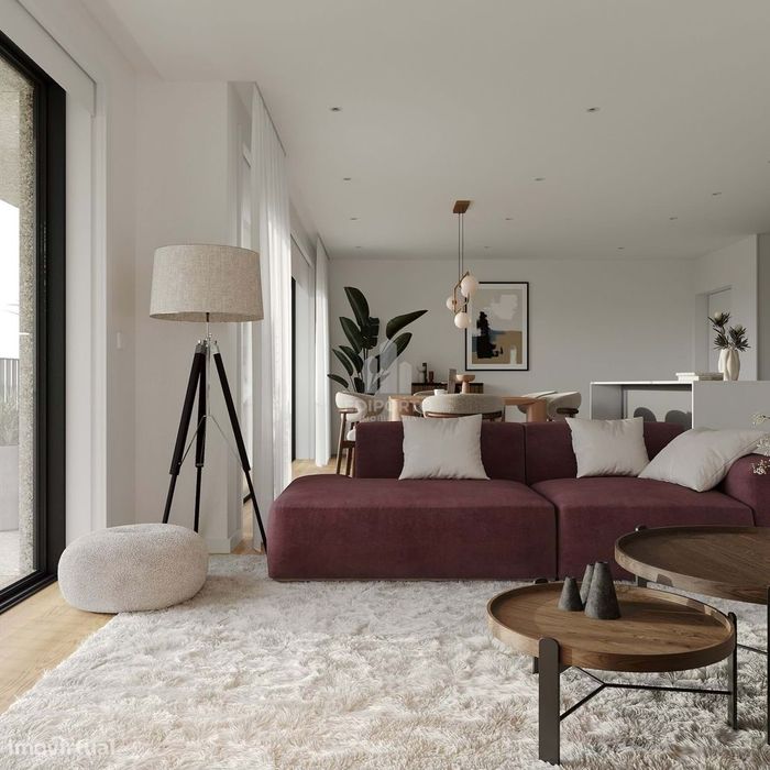 Apartamento T2 em Serralves  em condomínio de luxo