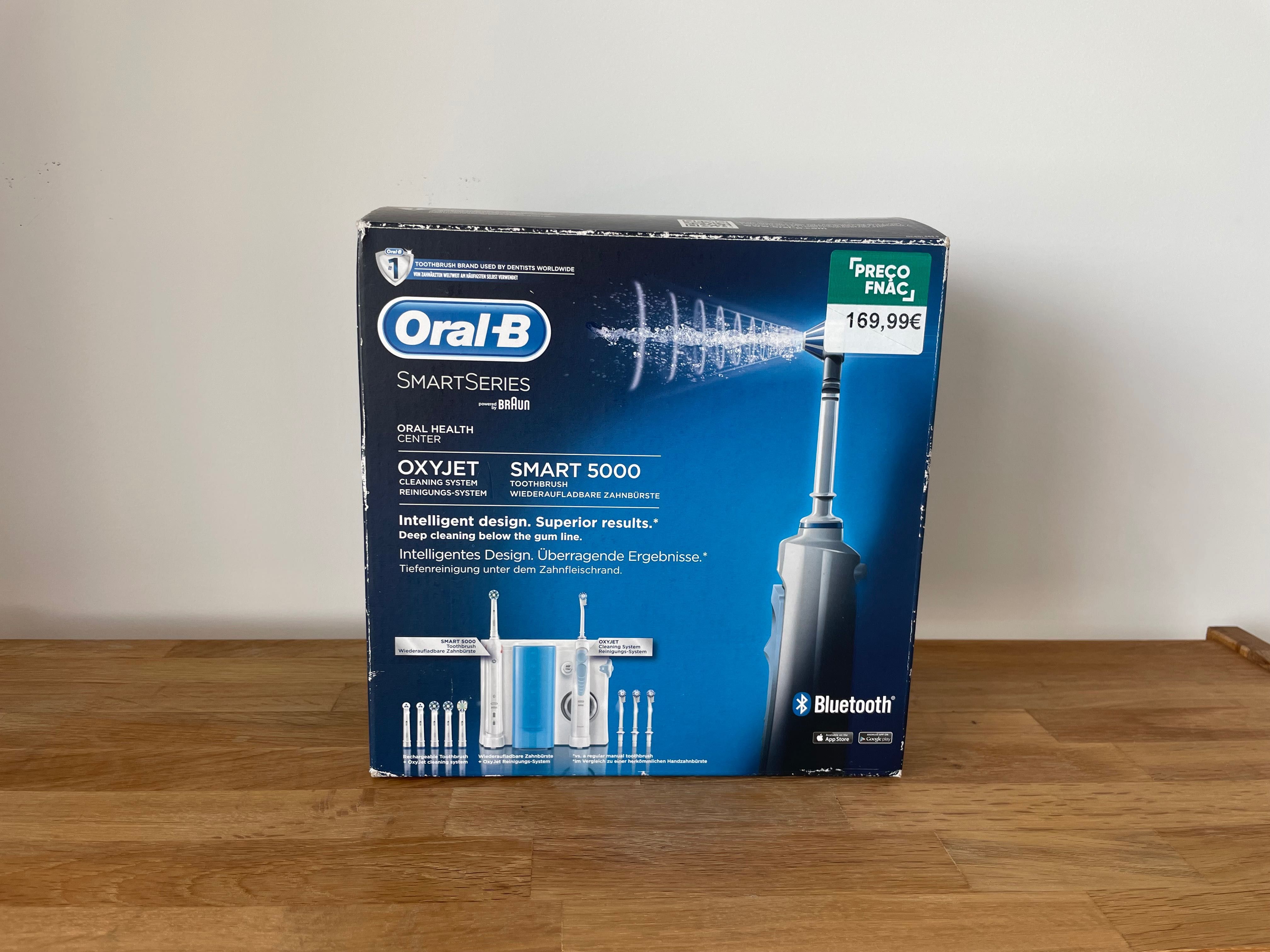 Oral-B Estação de Higiene Oral Smart 5000 + Irrigador Oxyjet