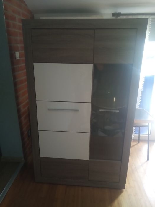 Szafka witryna 100 x37x166