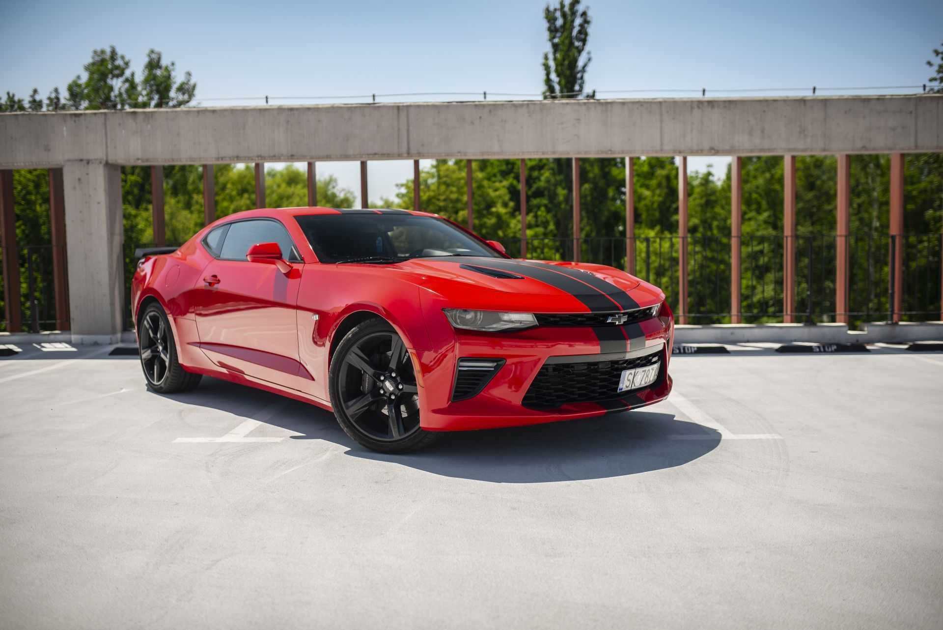 WYNAJEM CHEVROLET CAMARO SS V8 6.2L - już od 650zł/brutto! NA ŚLUB