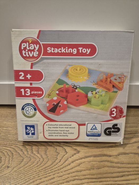 Playtive drewniane puzzle układanka sorter