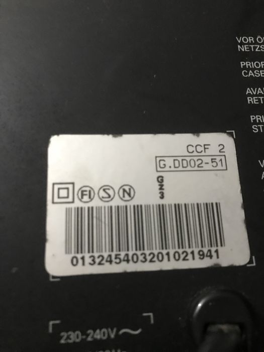 Grundig FineArts ccf2  duplo deck k7s