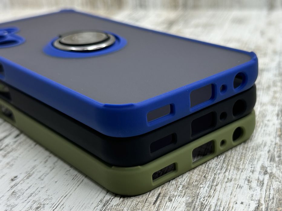 Чехол противоударный Samsung M34/ A24/ A16 Кольцо. Магнит