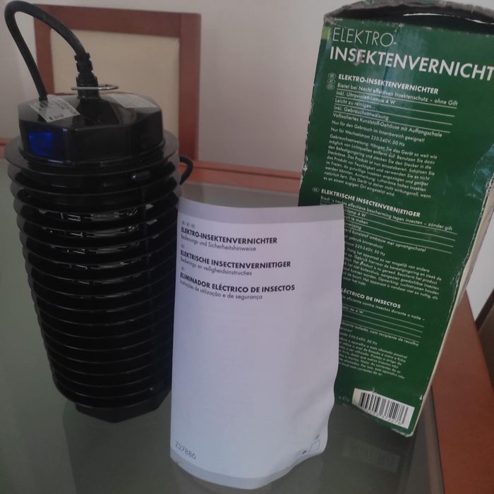 Mata Insectos elétrico - novo