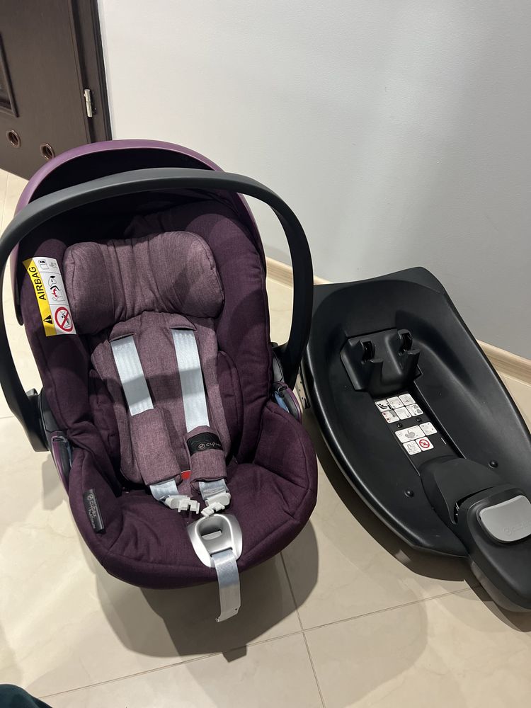 Fotelik cybex cloud q + baza isofix