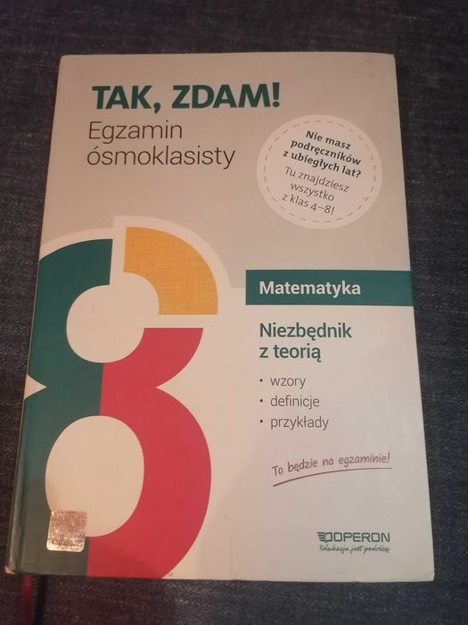 Tak, zdam! Egzamin ósmoklasisty. Matematyka.