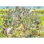Puzzle Heye. 1000 elementów. Funky ZOO część V-Dinozaury. Heye