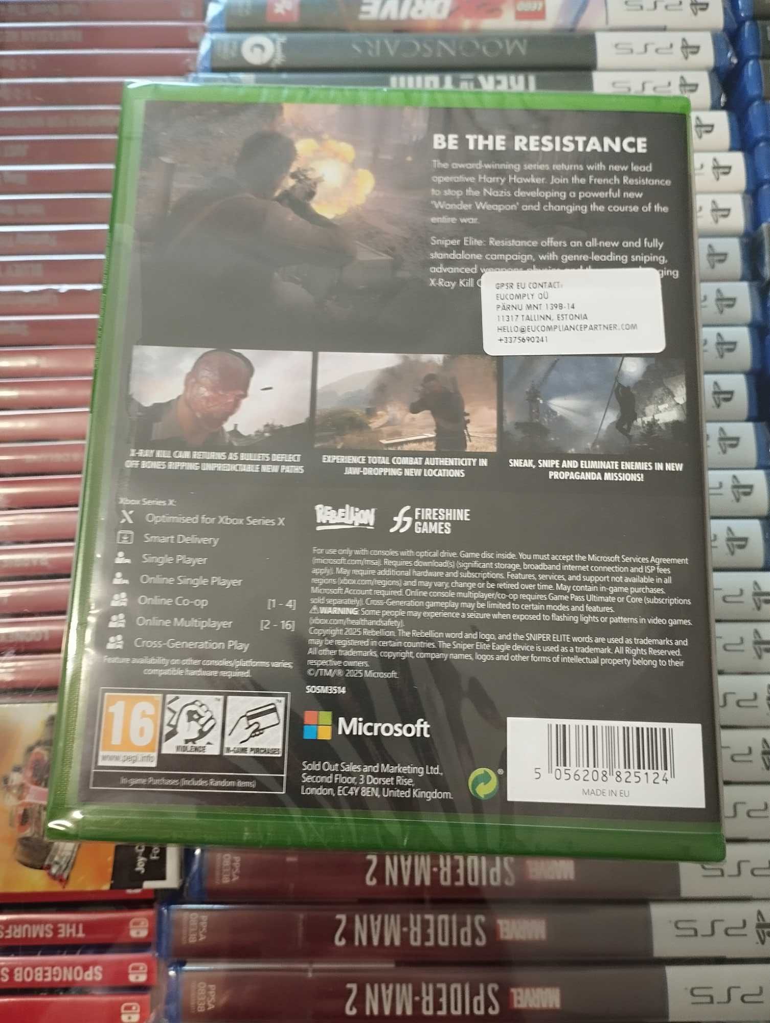 Sniper Elite: Resistance [XSX][XBOX ONE] pl, nowa