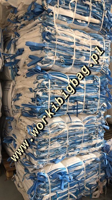 worki big bag bagi bigi biny na zboze owies żyto czyste ! detal !