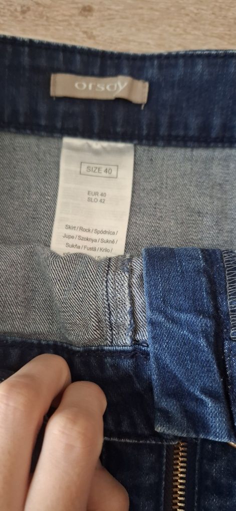 Orsay spódnica jeans L/40