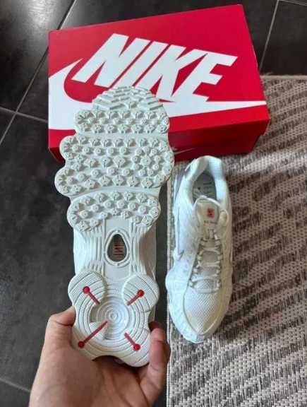 Buty meskie Mokasyny Nike_Shox_TL_White R.43