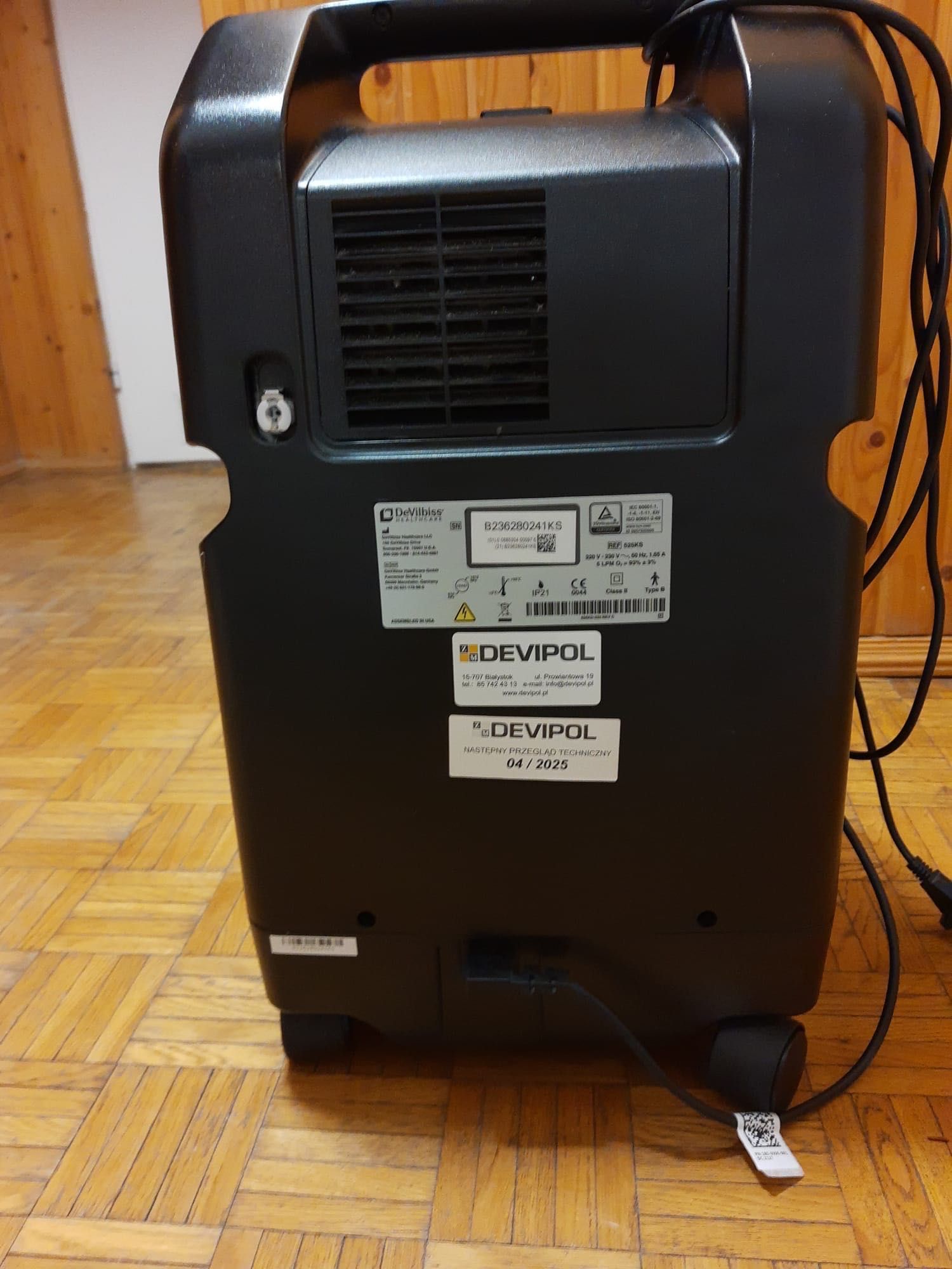 Koncentrator tlenu Devilbiss