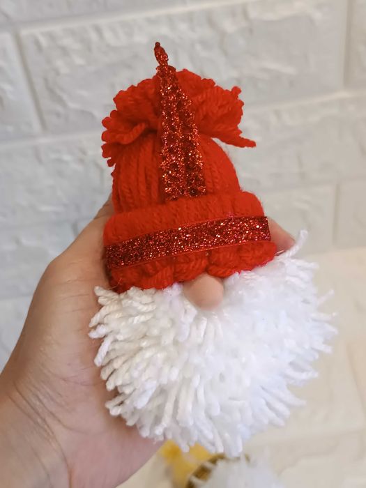 Гноми декоративні на новий рік, на ялинку, декор для дому, подарунок