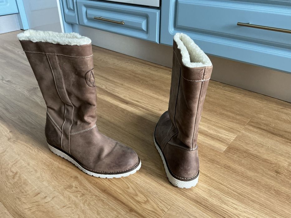 Botas de pele ARMANI JEANS NOVAS