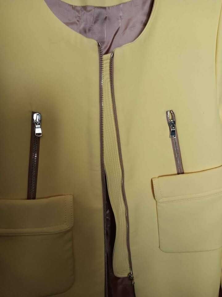 Blaser Zara amarelo M