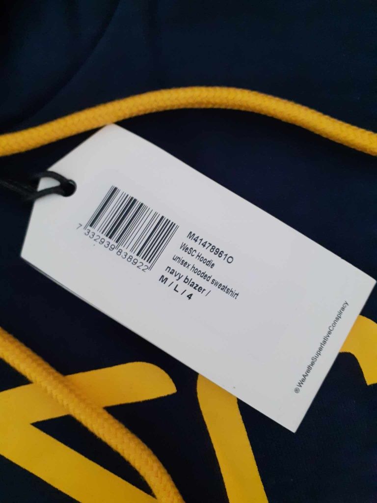 Bluza kangurka WeSC unisex rozmiar M/ L