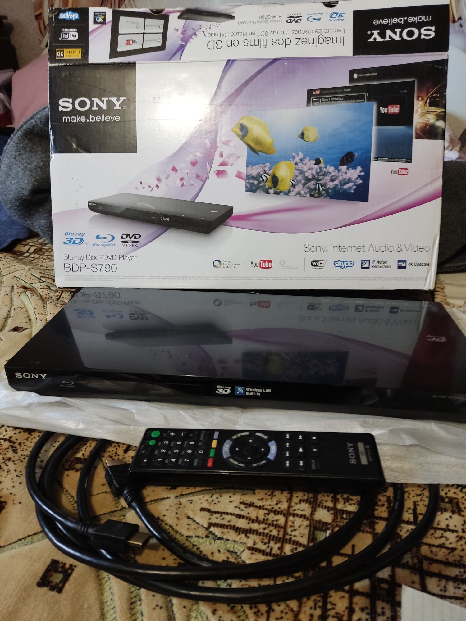 DVD плеер Sony Blu-ray BDP-S790