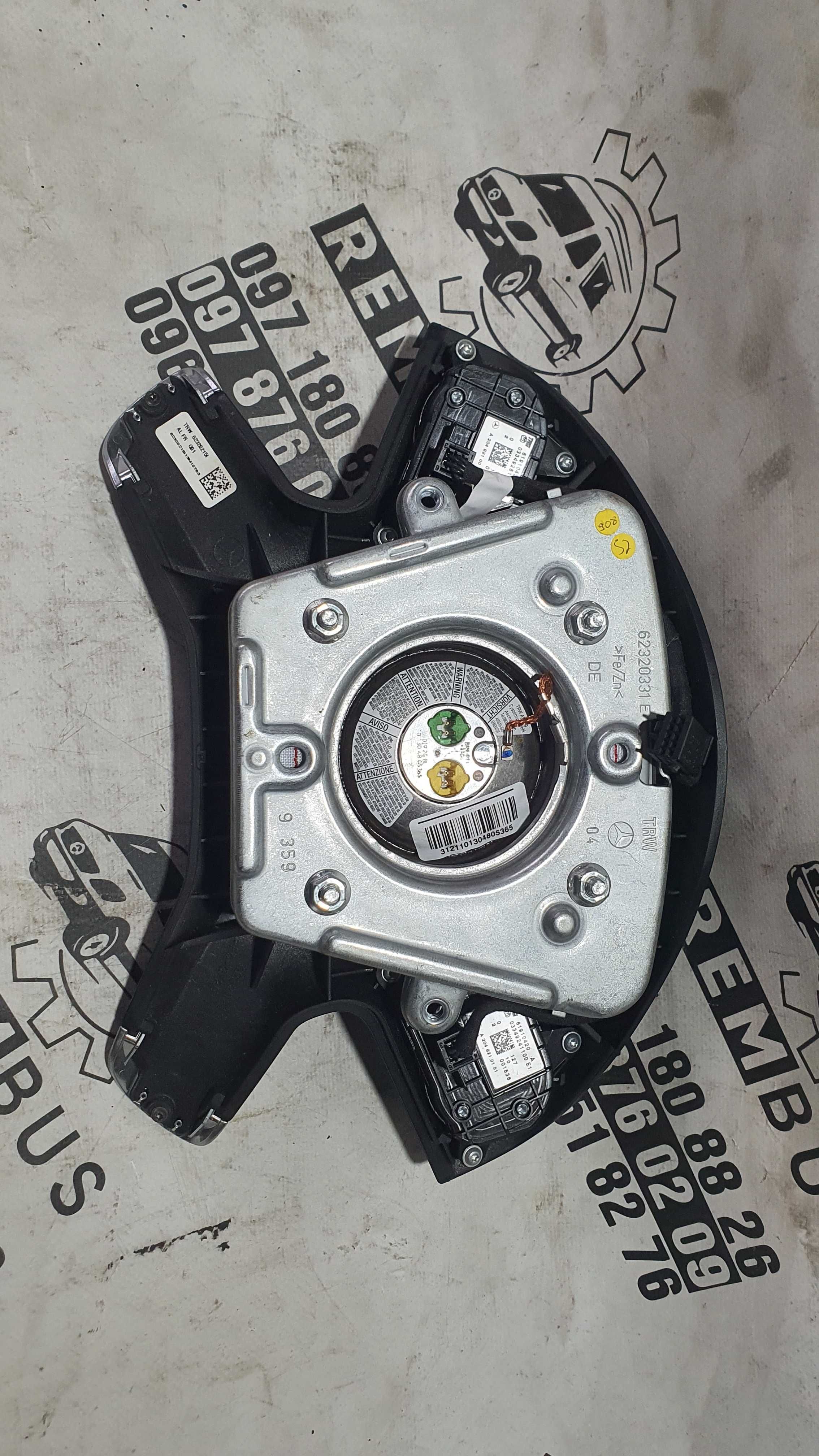 Подушка руля AirBag Mercedes-Benz W204/W212 E-Class, C-Class