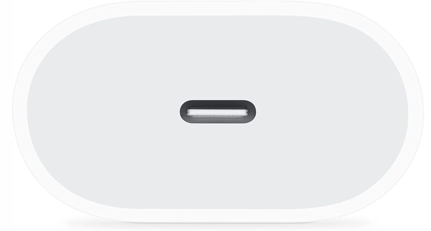 Szybka Ładowarka do iPhone 20W + Kabel 1 M USB C Lighting Kostka