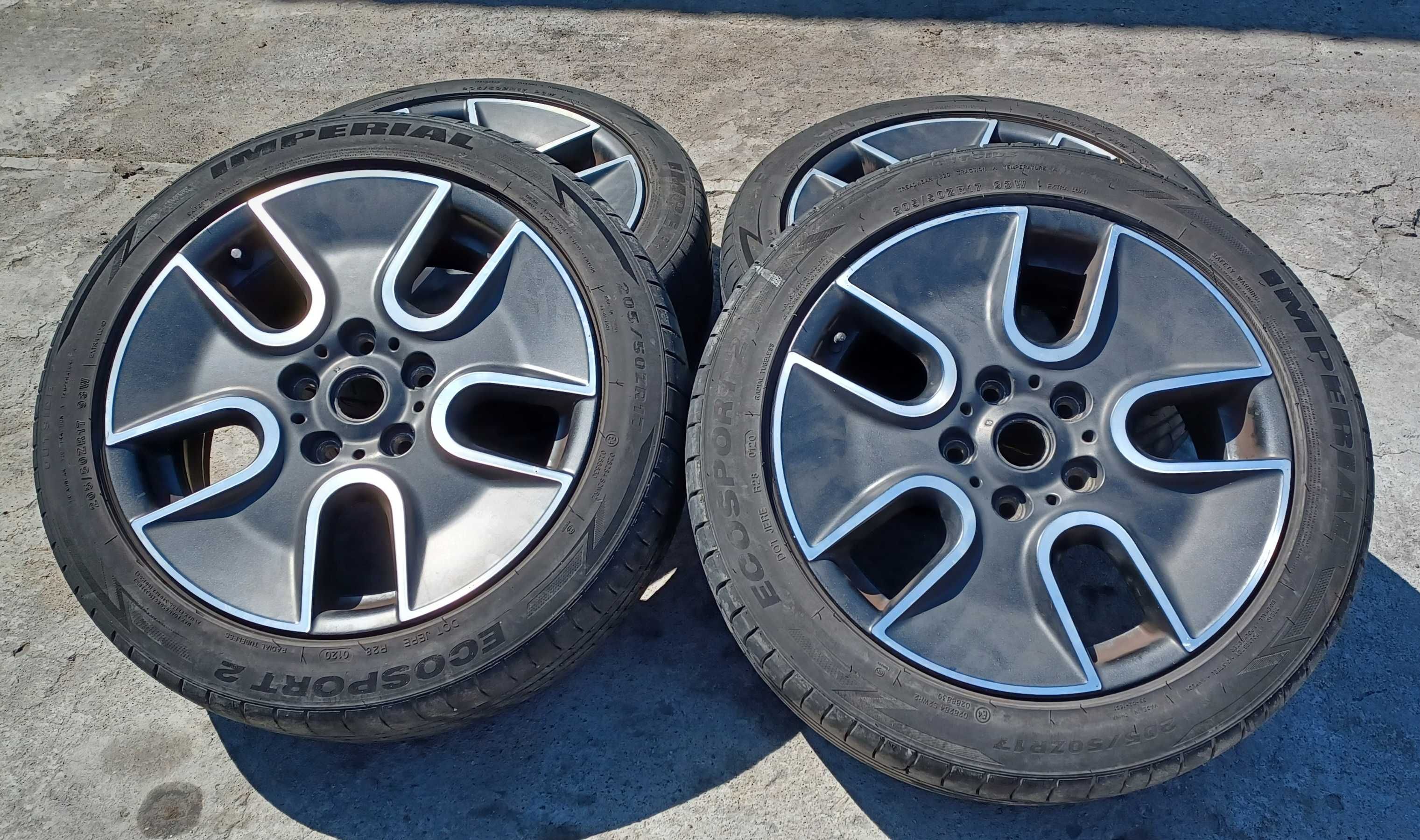 Komplet kół, alufelgi 17'' 5x120 Mini BMW opony letnie