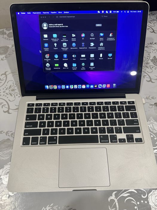 MacBook Pro 13” Retina (Early 2015) Intel i5 8 ГБ ОЗП