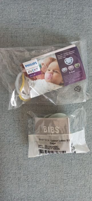 Smoczki Philips i bibs