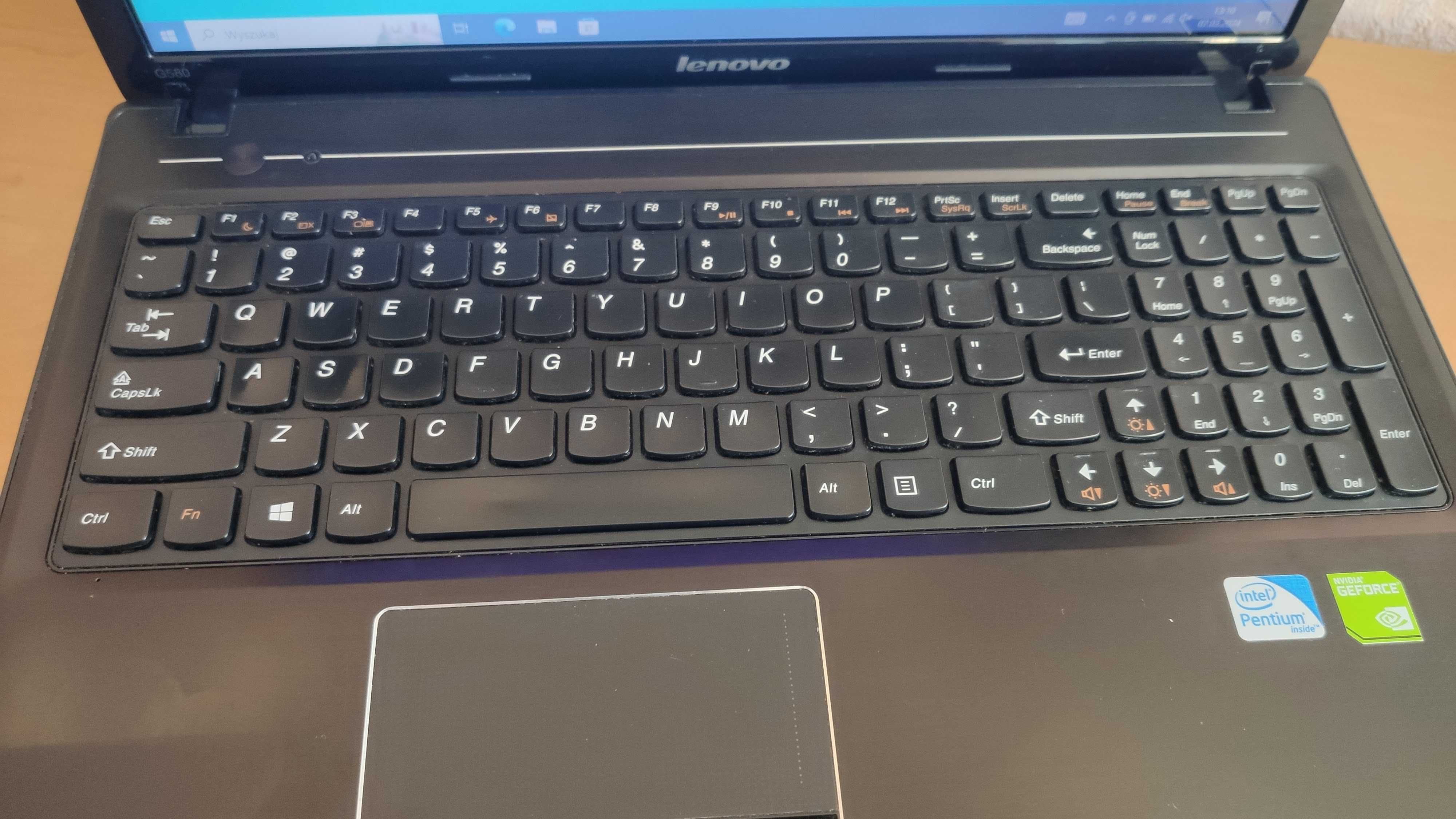 Laptop Lenovo G580 + torba na laptopa