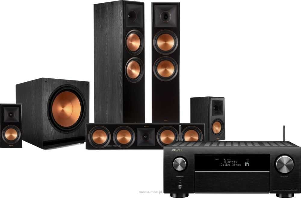 Denon AVC-X4800H  Klipsch RP-8000FII + RP-404CII + RP-500MII + SPL-120