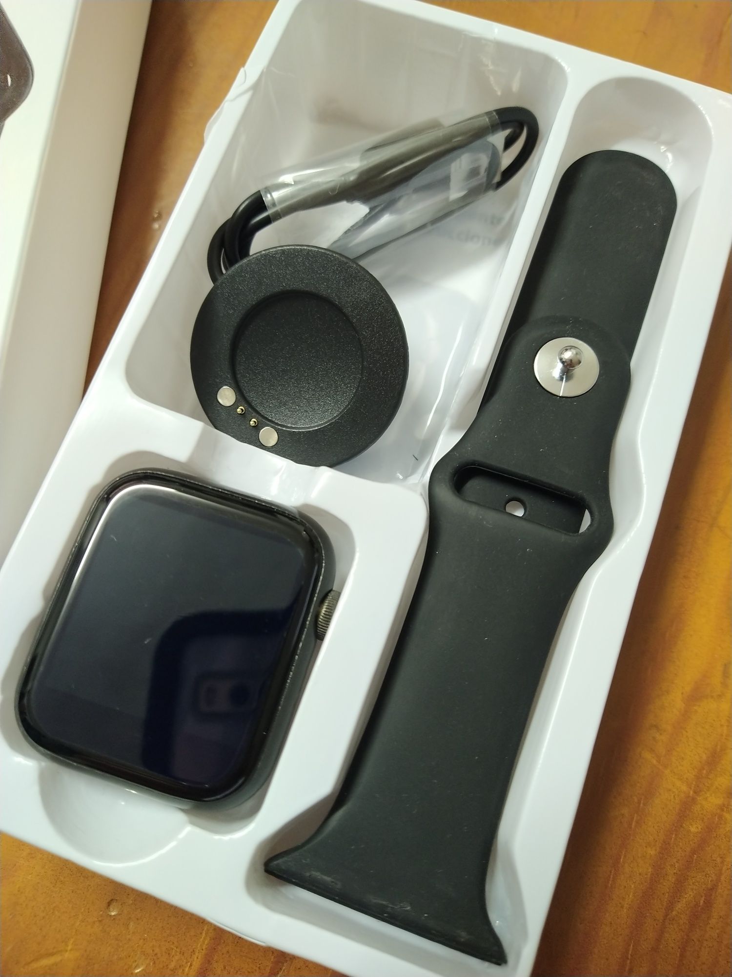 Smartwatch Novo com caixa