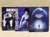 Steelbook Blu-ray Призрак в доспехах/Годзилла 1-2/Небоскрёб