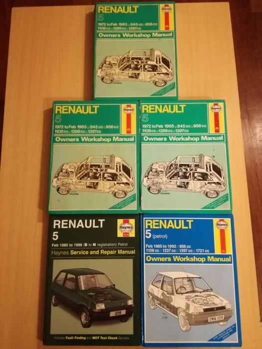 Manuais Técnicos Haynes RTA e Outros - Todas as marcas e modelos
