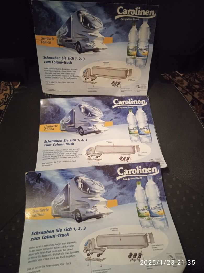Zestaw Carolinen Truck Ciężarówka Colani Truck