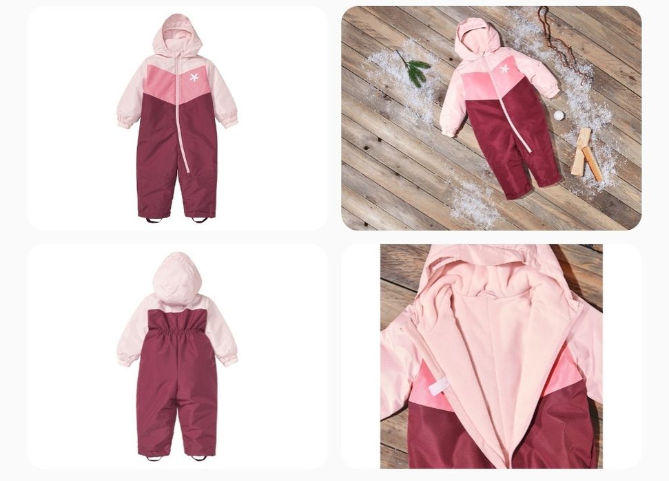 Комбінезони ТЕРМО мембранні суцільні Lupilu від Lidl Germany 80-104