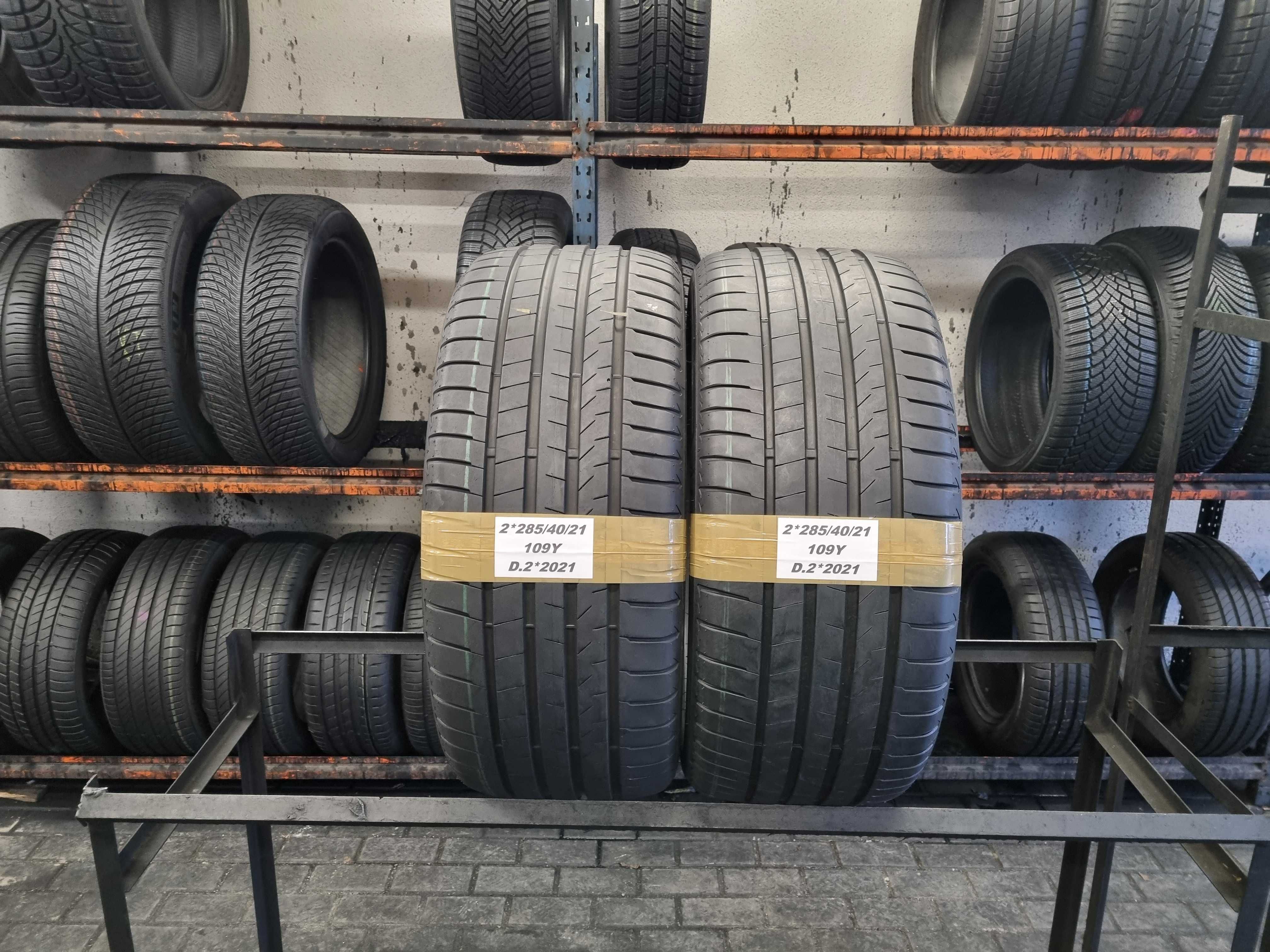 285/40/21 109Y Bridgestone Alenza 001 PARA OPON 2SZT Dot.2021R